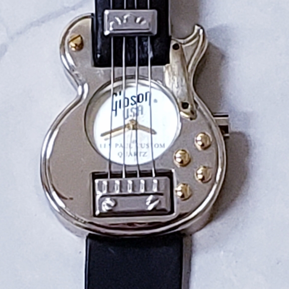 Gibson Accessories Rare Gibson Guitar Watch Les Paul Custom Poshmark